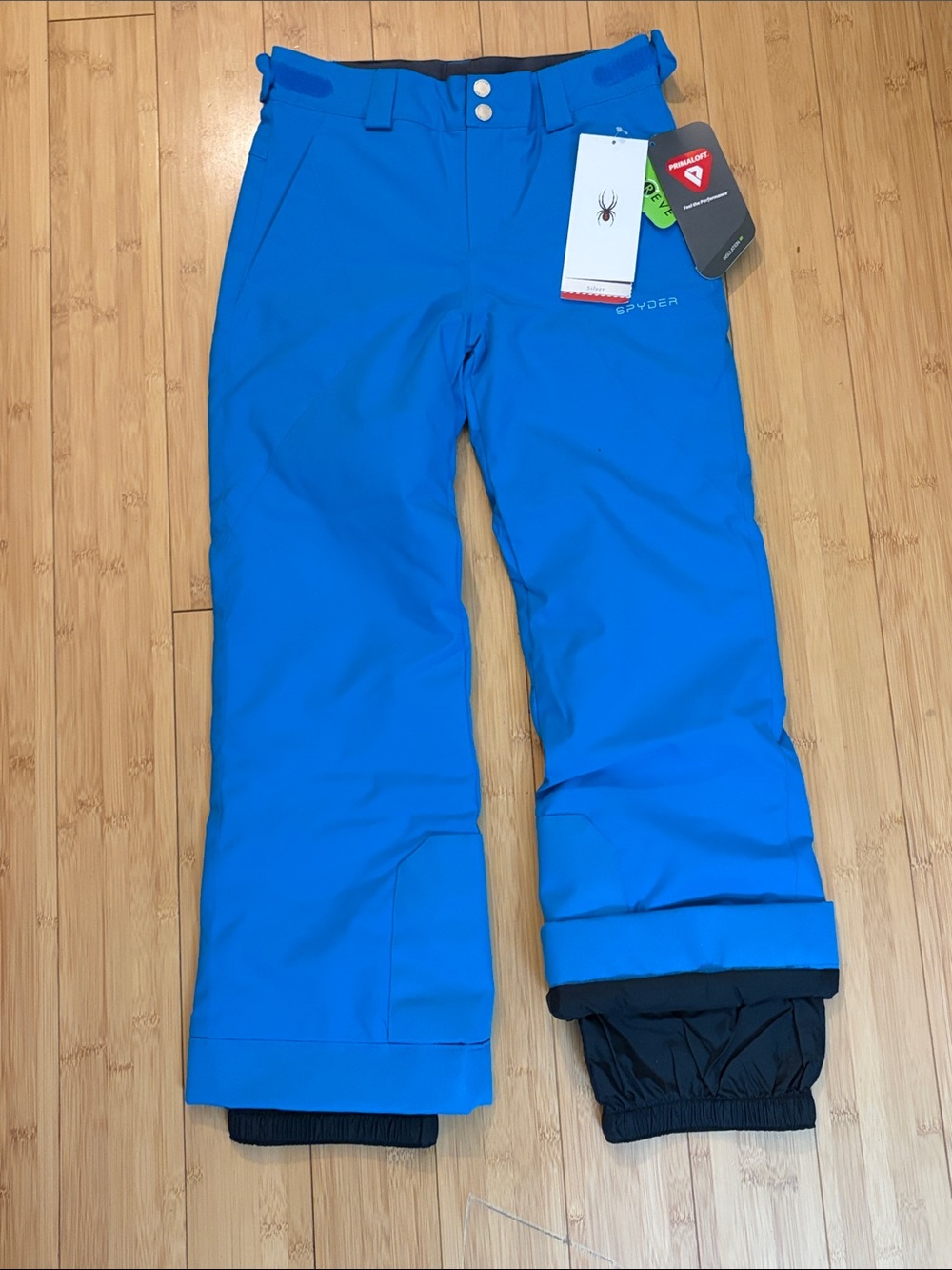 Spyder Girls Olympia Bright Blue Snow Pants size 12